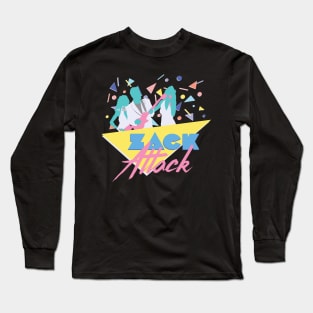 Zack Attack (for dark colored clothing) Long Sleeve T-Shirt